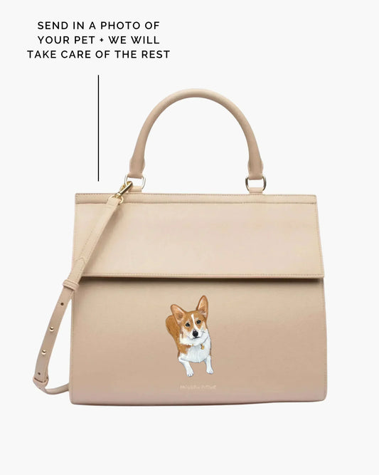 THE PET PORTRAIT LARGE LUNCHER - CREAM