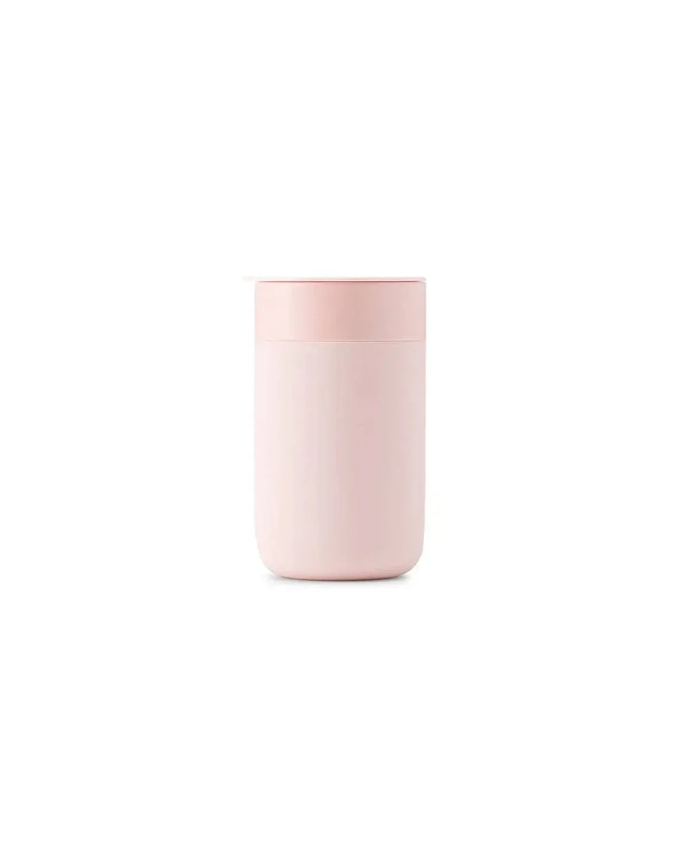 Soft pink insulated food container for lunch on the go, perfect for keeping meals fresh and stylish.