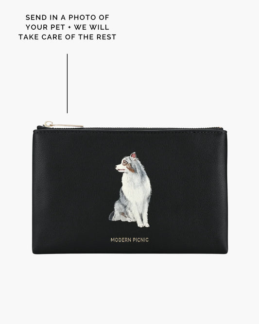 THE PET PORTRAIT SNACKER - BLACK