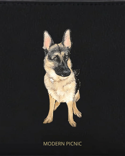 THE PET PORTRAIT SNACKER - BLACK