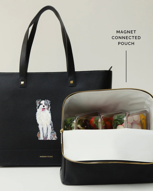 THE PET PORTRAIT TOTE - BLACK