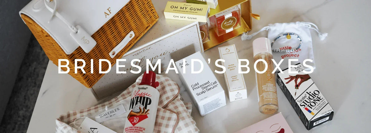 The Perfect Bridesmaids’ Bundle — Feat. Our Monogrammed Wicker Mini