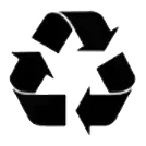 Recycling symbol representing eco-friendly and sustainable practices