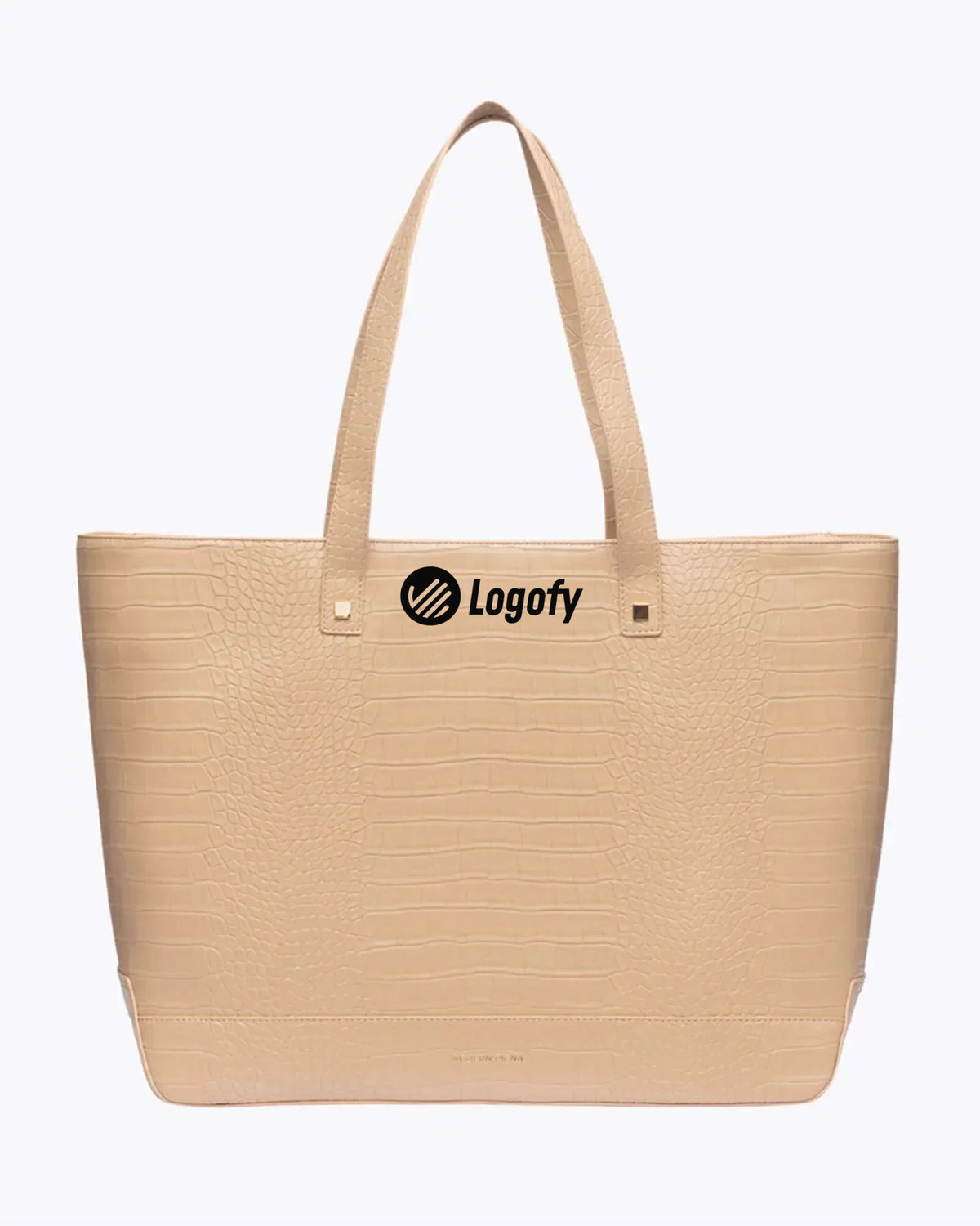 THE TOTE - CREAM CROC - CORPORATE GIFTING