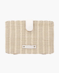 THE SNACKER - WHITE WICKER